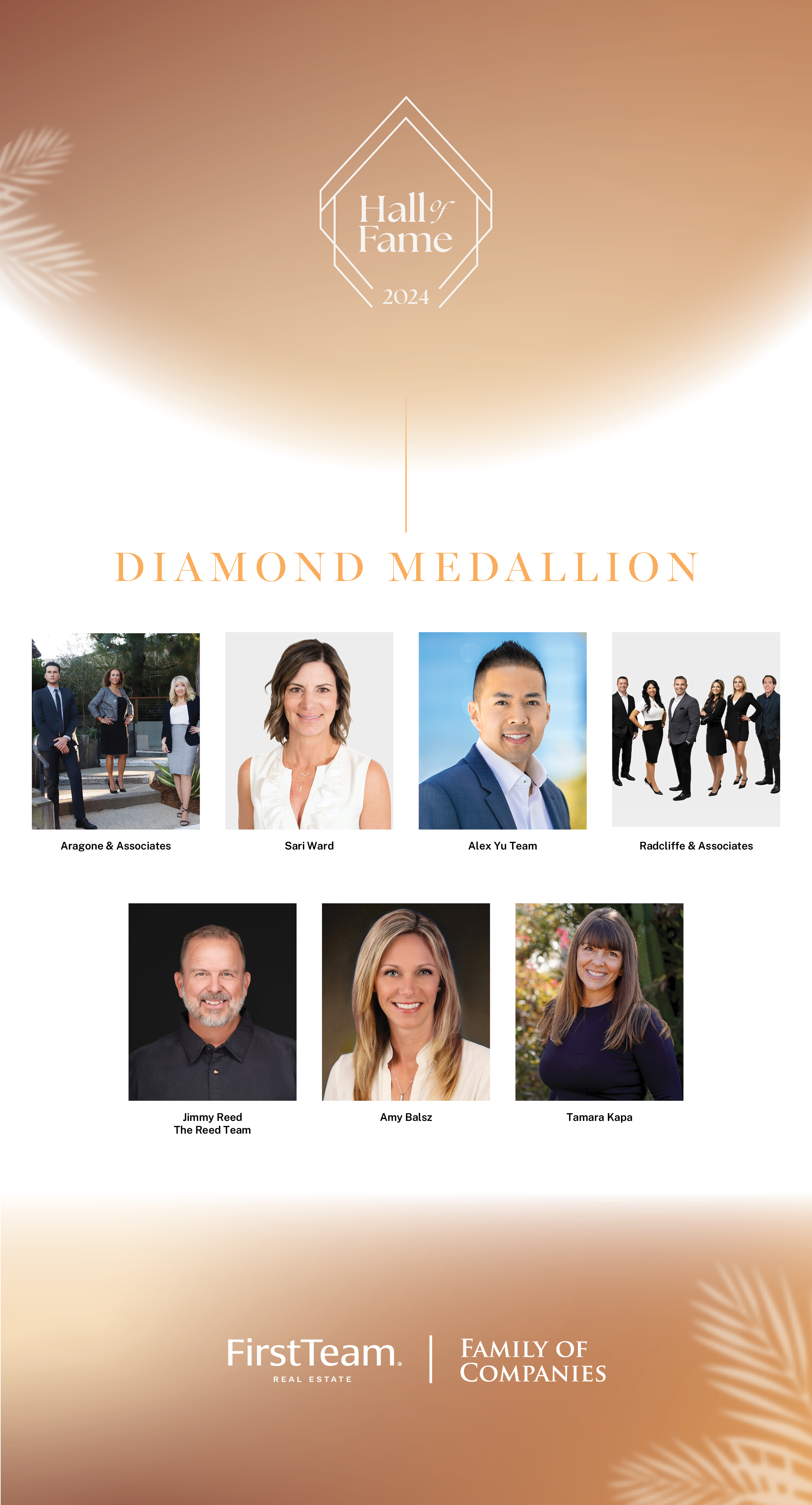 Hall of Fame 2024 Diamond Medallion